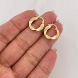 Candongas Triana 1.55 g / 1/2 in Oro Amarillo 18K