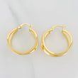 Candongas Juani 3.3 g / 1 1/4 in Oro Amarillo 18K