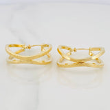 Candongas Juani 3.3 g / 1 1/4 in Oro Amarillo 18K