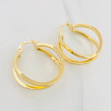 Candongas Juani 3.3 g / 1 1/4 in Oro Amarillo 18K