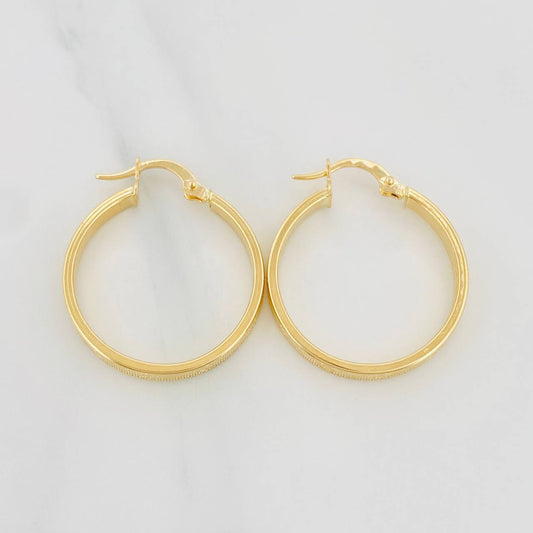 Candongas Tornillo 2.2 g / 2.8 cm Oro Amarillo 18K