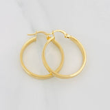 Candongas Tornillo 2.2 g / 1 in Oro Amarillo 18K