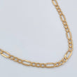 Cadena Figaro 1.7gr / 18 in / 2.7mm Oro Amarillo +1 18K %