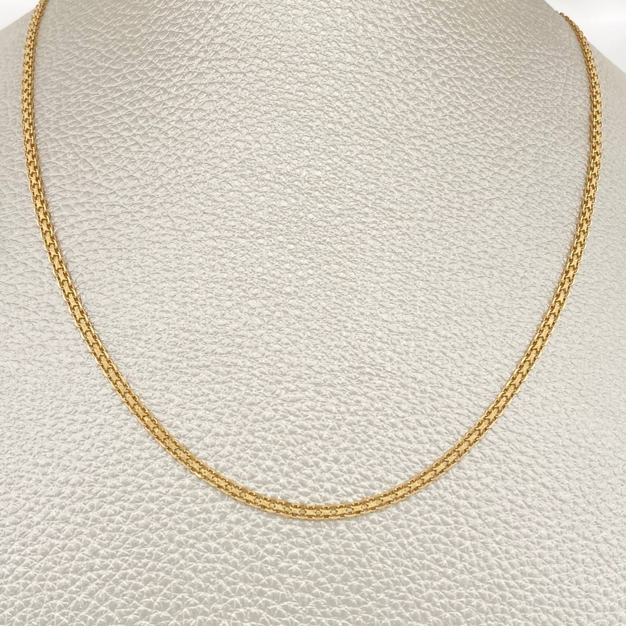 Cadena China 3.9gr / 16 1/2 in / 2.2mm Oro Amarillo +1 18K %