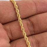 Pulso Lazo 3.1gr / 7 1/2 in / 3.15mm Oro Amarillo +3 18K %