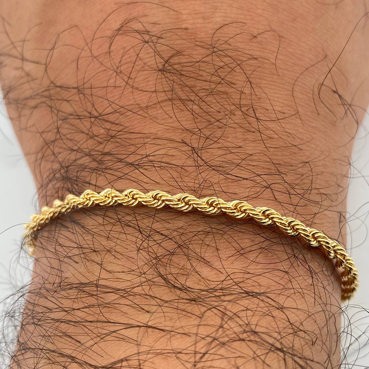 Pulso Lazo 3.1gr / 7 1/2 in / 3.15mm Oro Amarillo +3 18K %