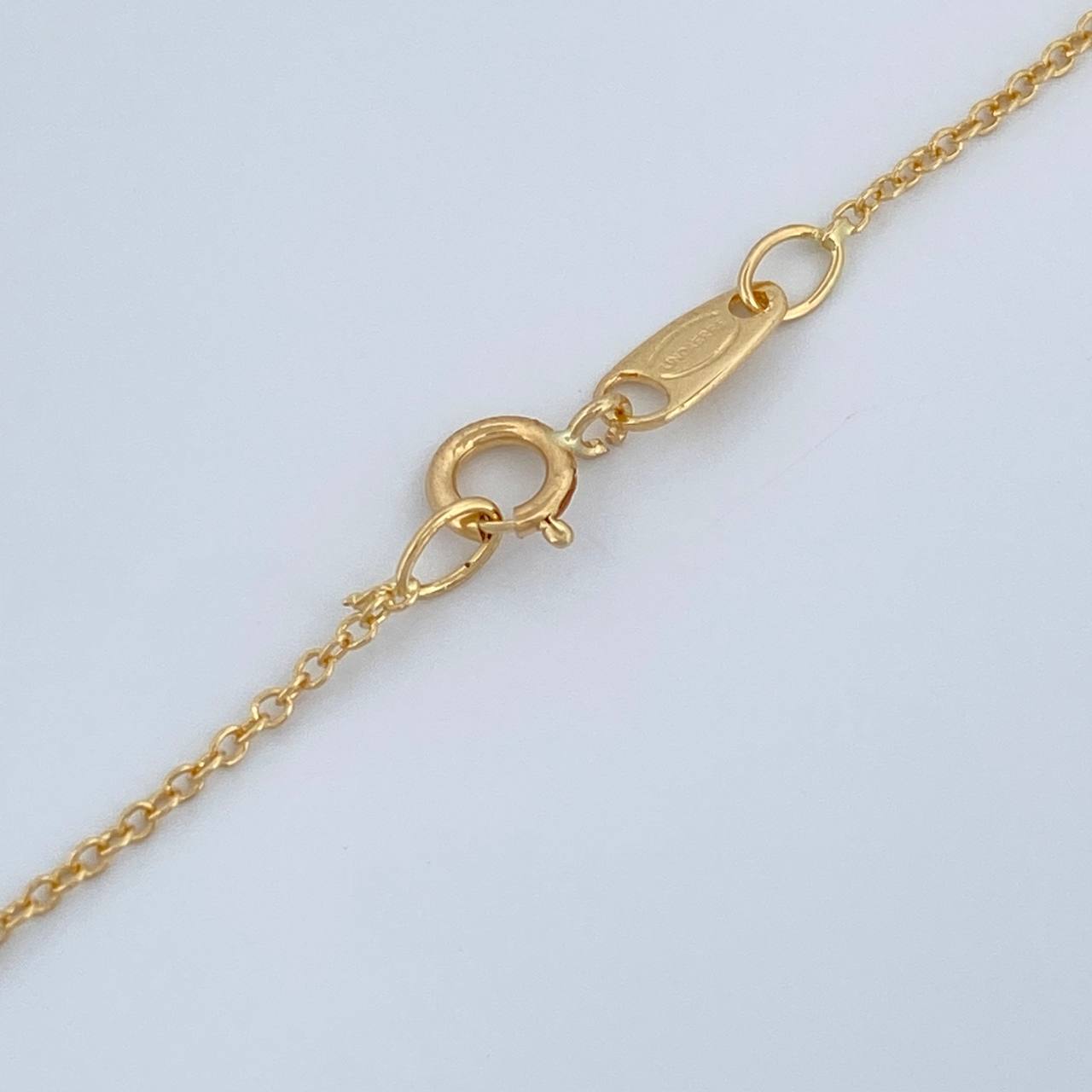 Cadena Aro Seguido 1.3gr / 18 in / 0.9mm Oro Amarillo +3 18K %