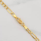 Cadena Figaro 5.6g / 24 in / 3.79mm Oro Amarillo 18K