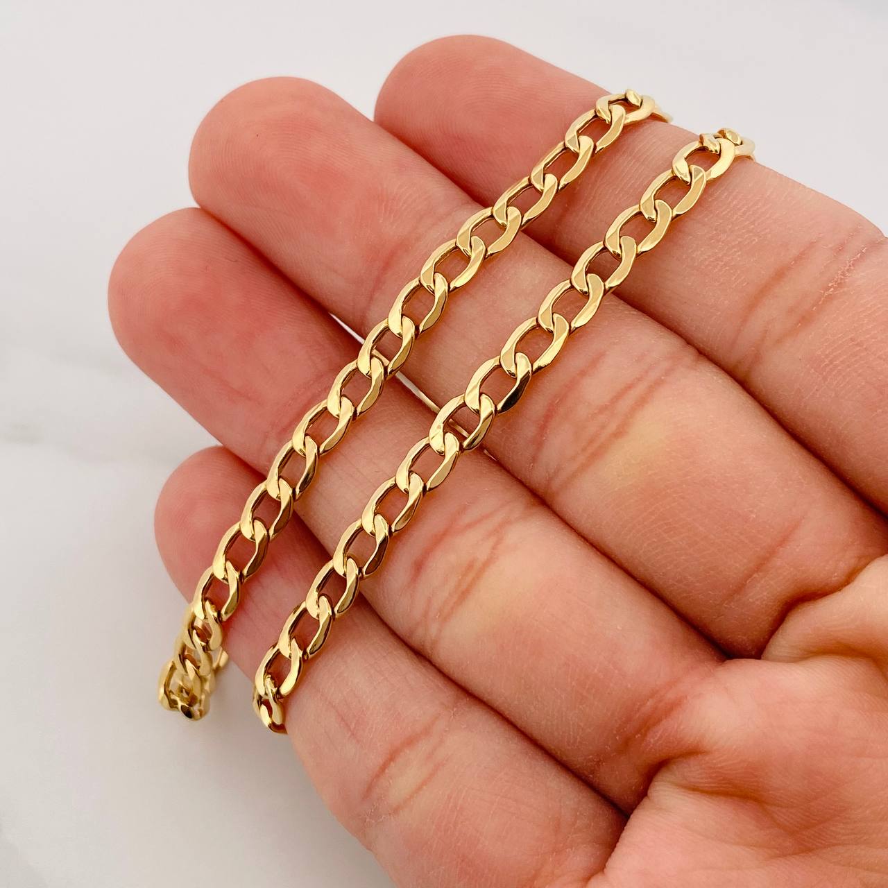 Cuban Links 8.2g / 24 in / 4.28mm Yellow Gold 18K