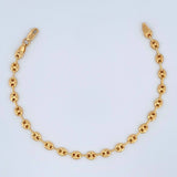 Pulso GC 2.75gr / 7 in / 3.05mm Oro Amarillo 18K &