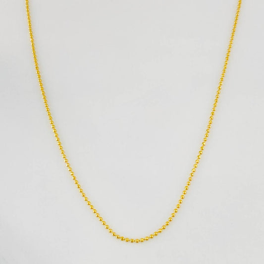 Military Chain 2.05g / 18 in / 0.79mm Yellow Gold 18K