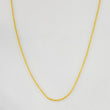 Cadena Militar 1.5g / 18 in / 0.79mm Oro Amarillo 18K