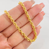 Cadena Lazo 14.8g / 24 in / 4.14mm Oro Amarillo 18K