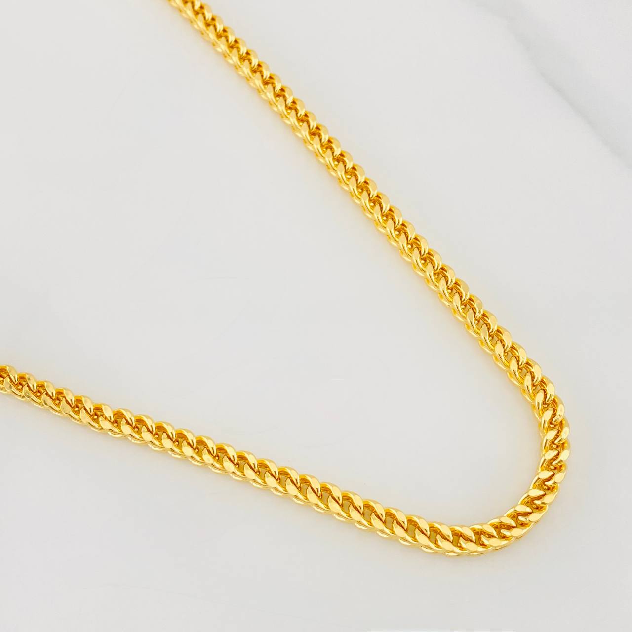 Franco Chain 21.5g / 24 in / 3.88mm Yellow Gold 18K
