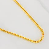 Franco Chain 21.5g / 24 in / 3.88mm Yellow Gold 18K