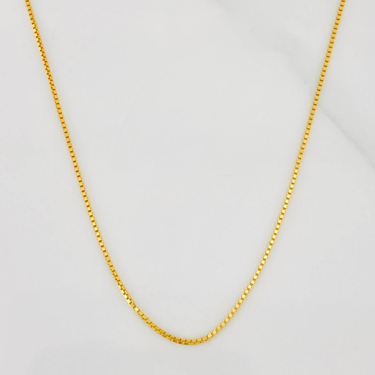 Venetian Chain 2.8g / 18 in / 0.8mm Yellow Gold 18K