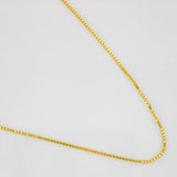 Cadena Veneciana 2.35g / 18 in / 0.81mm Oro Amarillo 18K