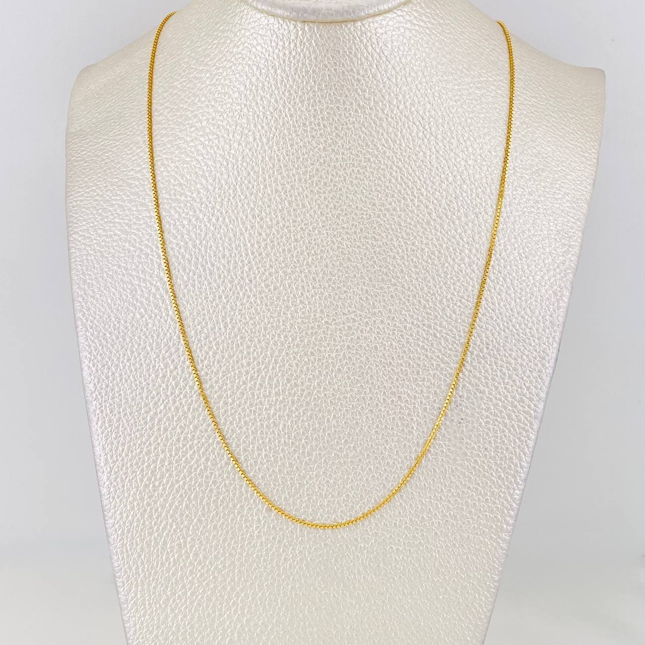 Cadena Veneciana 2.75g / 18 in / 0.89mm Oro Amarillo 18K