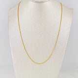 Venetian Chain 2.8g / 18 in / 0.8mm Yellow Gold 18K