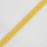 Pulso Chino 8.15g / 7 1/2 in / 6.25mm Oro Amarillo 18K