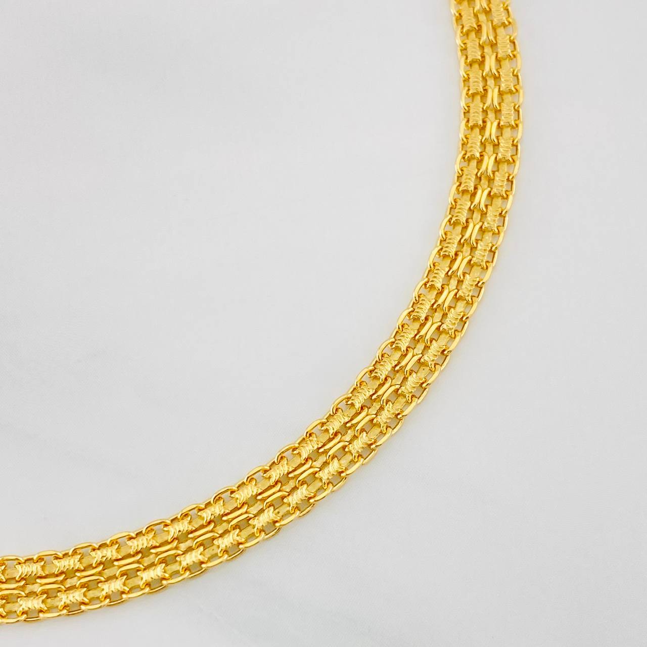 Pulso Chino 8.15g / 7 1/2 in / 6.25mm Oro Amarillo 18K