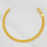 Bismark Bracelet 5.4g / 7 in / 4.68mm Yellow Gold 18K