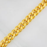 Pulso Cubano 6.6g / 7 3/4 in / 7.52mm Oro Amarillo 18K