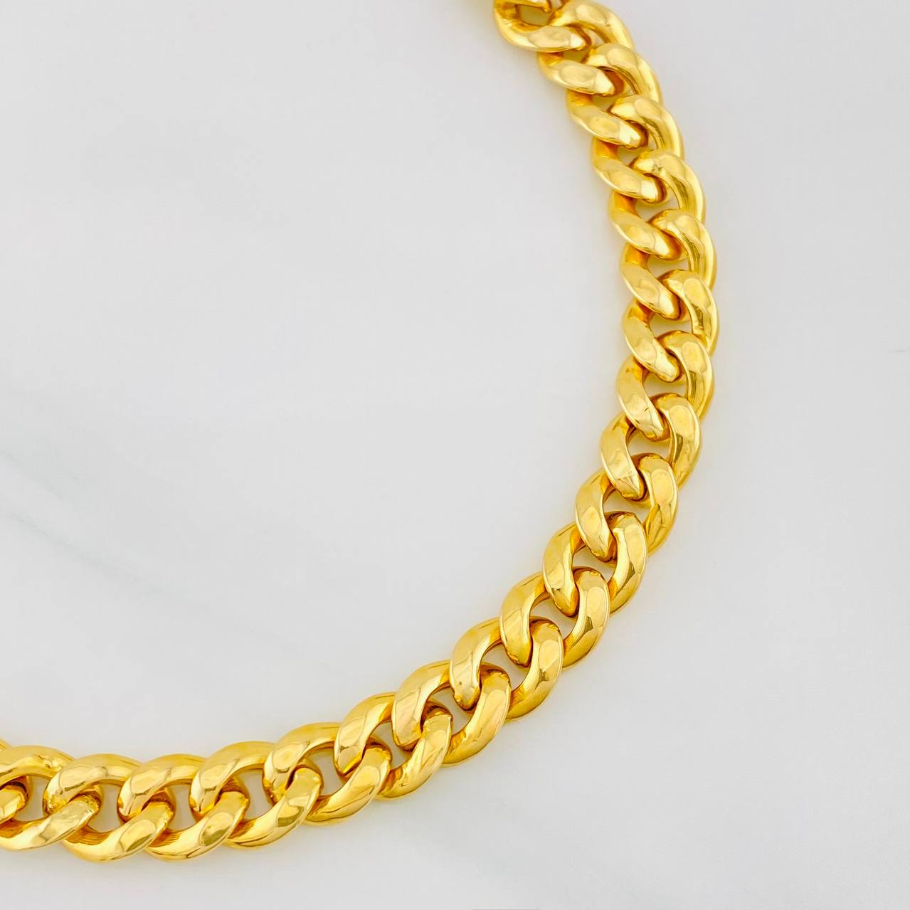 Pulso Cubano 6.6g / 7 3/4 in / 7.52mm Oro Amarillo 18K