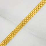 Pulso Chino 8.45g / 7 3/4 in / 6.29mm Oro Amarillo 18K