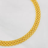 Pulso Chino 8.45g / 7 3/4 in / 6.29mm Oro Amarillo 18K