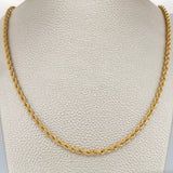 Cadena Lazo 8.45gr / 23 3/4 in / 3.17mm Oro Amarillo +3 18K &
