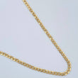 Cadena Cubana 3.05gr / 19 3/4 in / 1.81mm Oro Amarillo +1 18K &