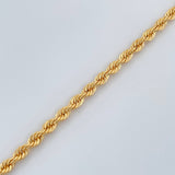 Pulso Lazo 2.8gr / 7 1/4 in / 3.11mm Oro Amarillo +3 18K &