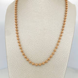 Cadena Militar 31.8 g / 28 in / 3.65 mm Oro Rosa 18K