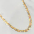 Flat Mariner Chain 13 g / 24 in / 3.05 mm 18K Three Golds