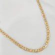 Flat Mariner Chain 6 g / 19 3/4 in / 2 mm 18K Three Golds