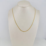 Cadena Escalera 2.4 g / 23 1/2 in / 1 mm Oro Amarillo 18K