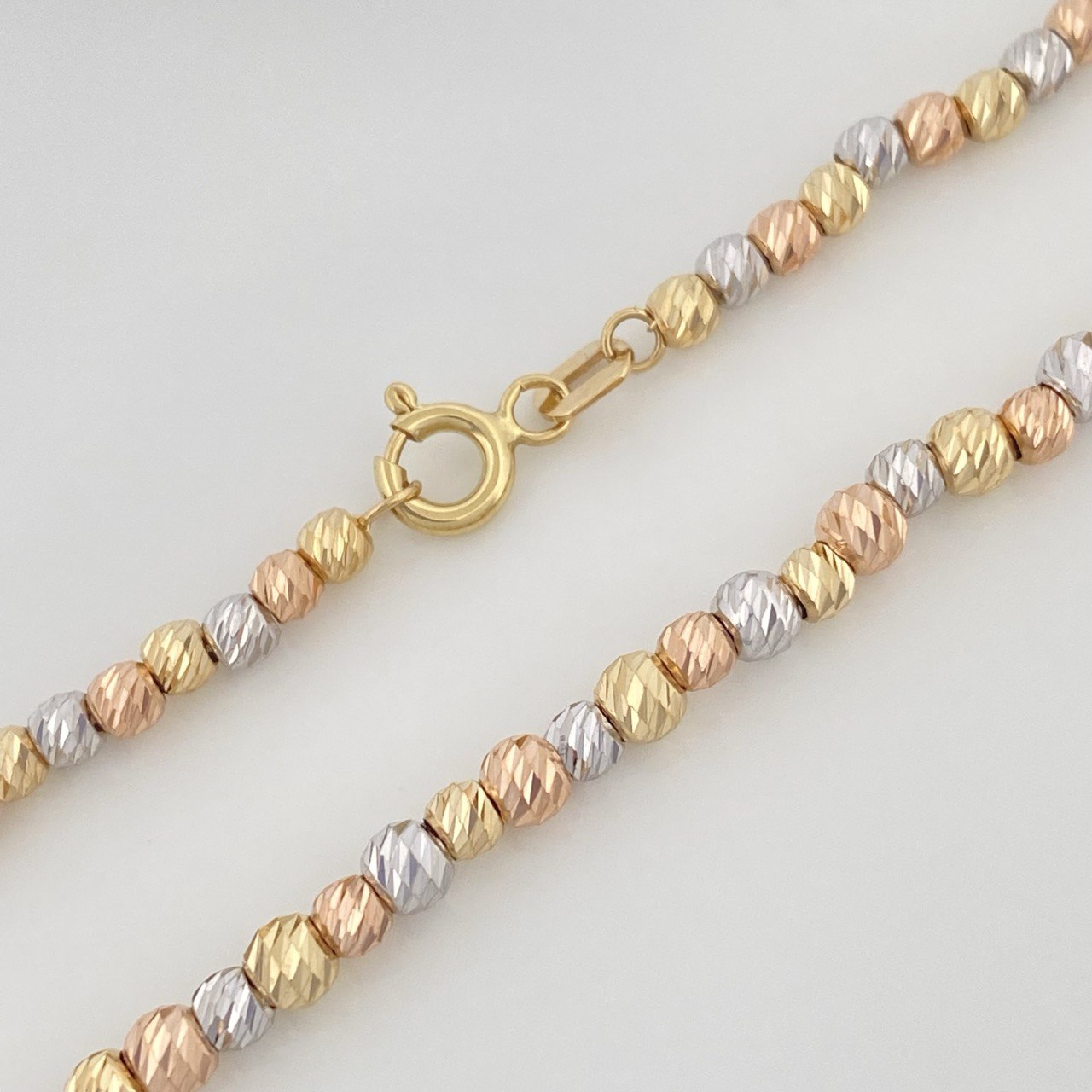 Pulso Militar 4.7 g / 7 1/2 in / 2.95 mm Tres Oros 18K