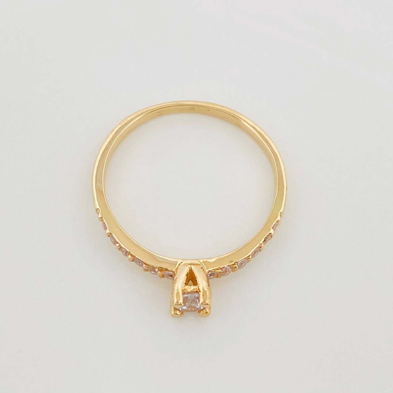 Anillo Solitario Churumbela 2 g / T6 3/4 Oro Amarillo 18K