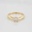 Anillo Solitario Churumbela 2.1 g / T6 3/4 Oro Amarillo 18K