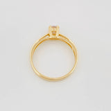 Anillo Solitario Churumbela 2.1 g / T6 3/4 Oro Amarillo 18K