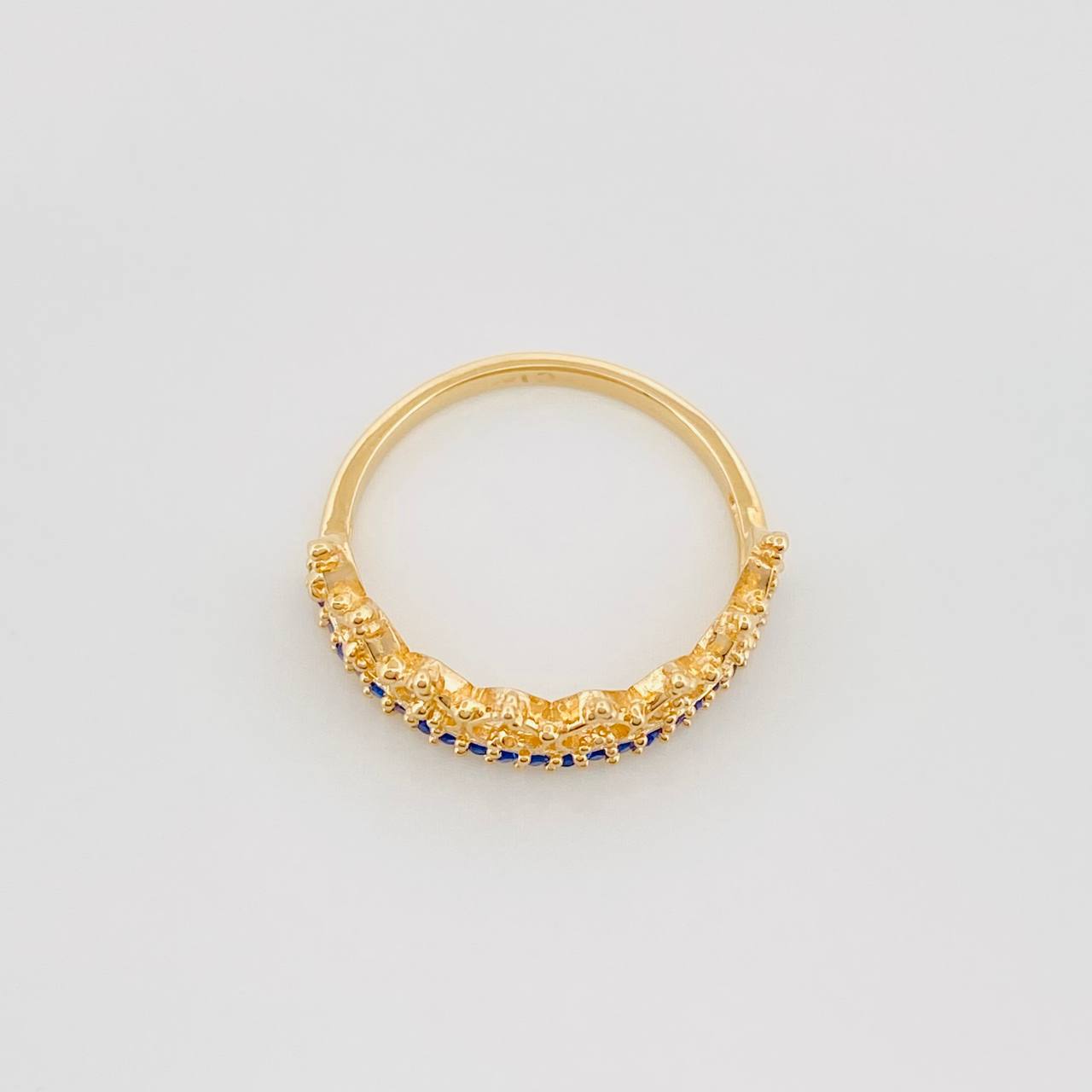 Tiara Ring 2.05 g / T5 1/2 18K Yellow Gold