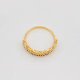 Tiara Ring 2.05 g / T5 1/2 18K Yellow Gold