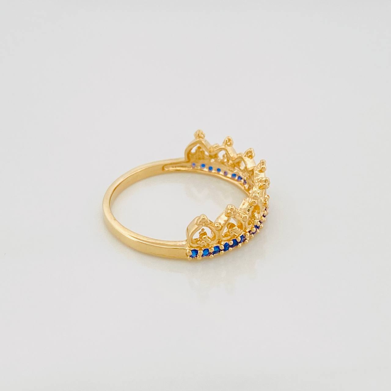 Tiara Ring 2.05 g / T5 1/2 18K Yellow Gold