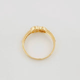 Infinity Ring 1.8 g / Size 5 3/4 Two-Tone Yellow and White Gold 18K
