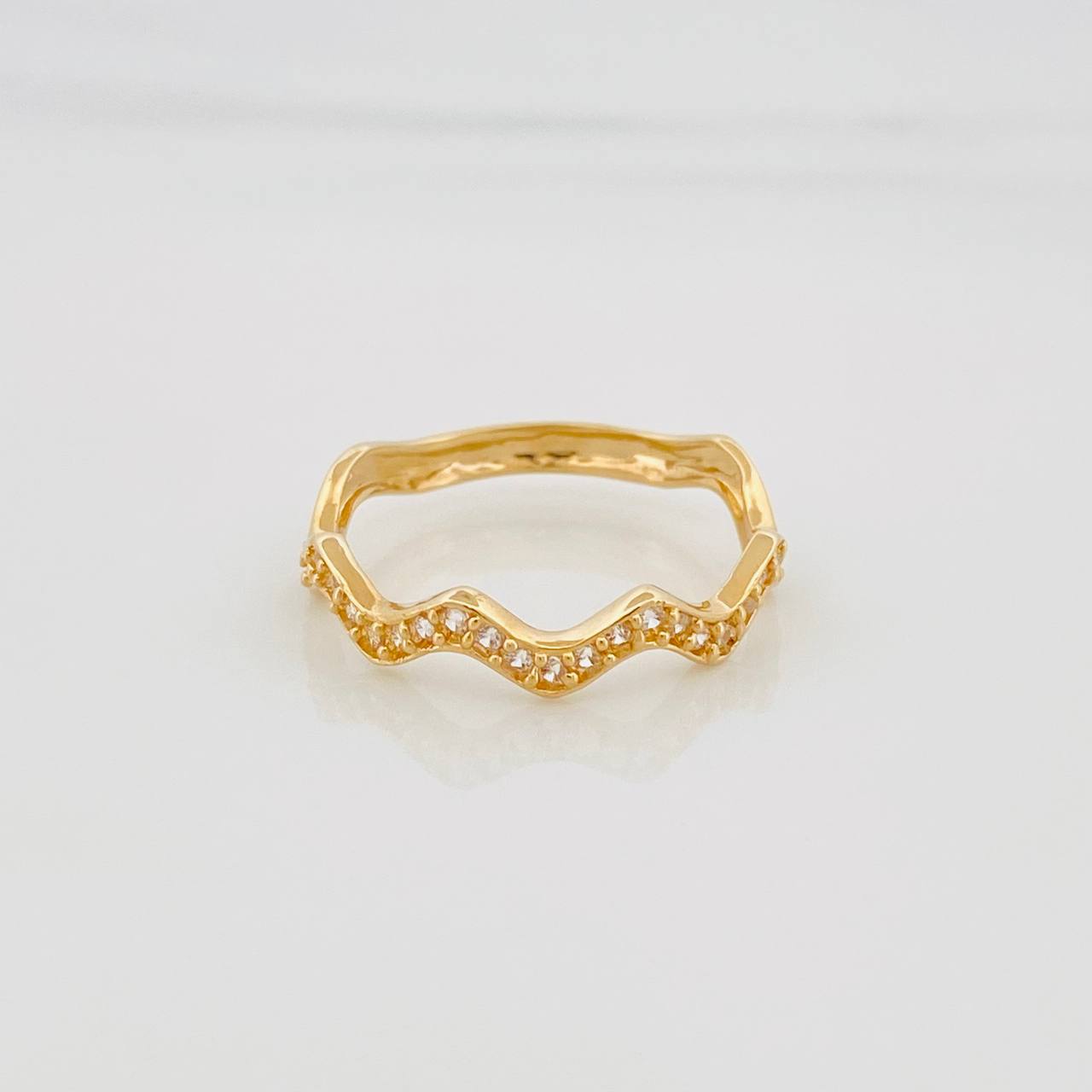 Zig Zag Ring 1.7 g / T7 Yellow Gold 18K