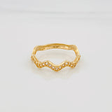 Zig Zag Ring 1.7 g / T7 Yellow Gold 18K