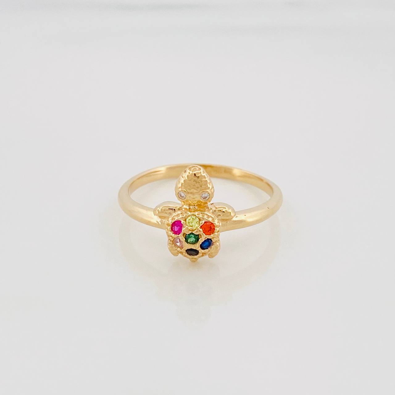Turtle Ring 2.7 g / T6 3/4 Yellow Gold 18K