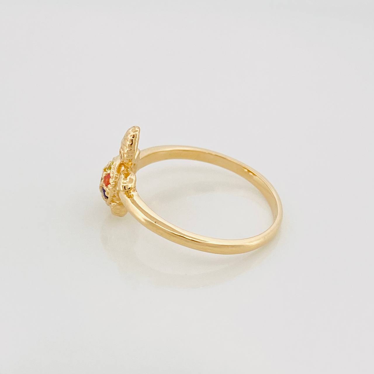 Turtle Ring 2.7 g / T6 3/4 Yellow Gold 18K