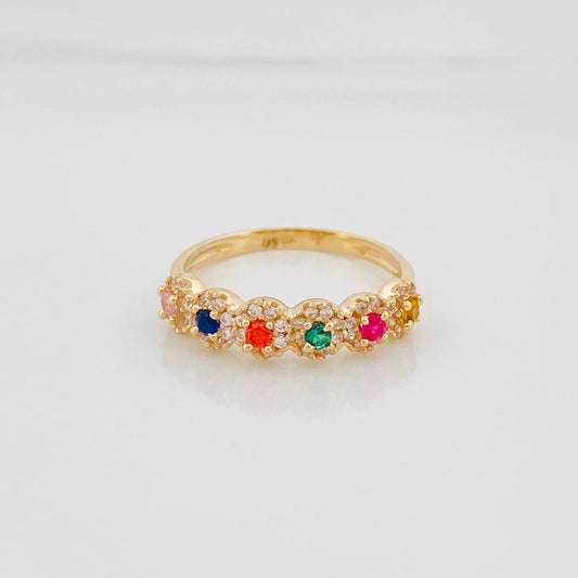 Anillo Churumbela Tupido 2.45 g / T6 1/2 Oro Amarillo 18K